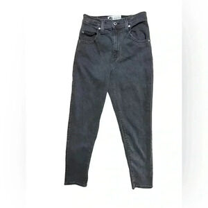 Levis SilverTab Mom Jeans Womens 26 retro jeans charcoal grey high waist